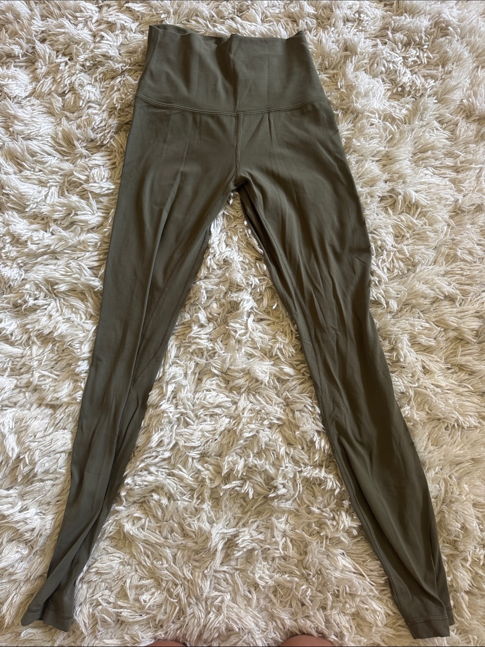 lululemon athletica Olive Green Performance Leggings